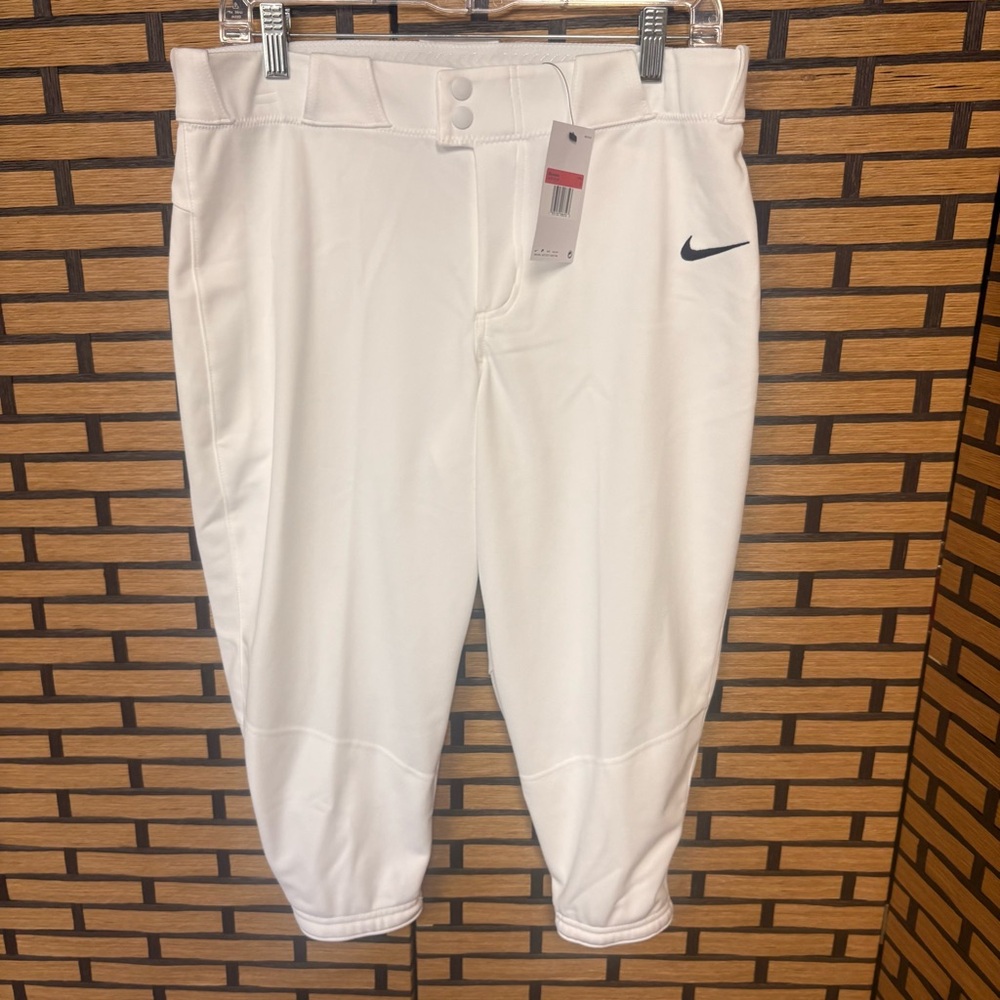 Nike White Softball Pants Size Large‎